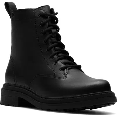 Clarksr Clarks(r) Orinoco 3 Lane Leather Boot In Black