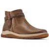 Clarksr Clarks(r) Orlene Roam Leather Bootie In Walnut Leather