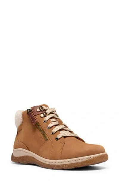 Clarksr Clarks(r) Orlene Top Waterproof Leather Boot In Tan Suede