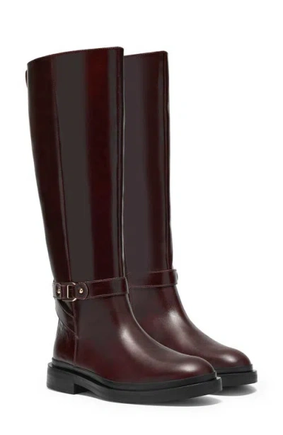 Clarksr Clarks(r) Previa Bit Knee High Leather Boot In Brown