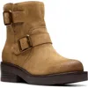 Clarksr Clarks(r) Rebelle Buckle Boot In Walnut Suede