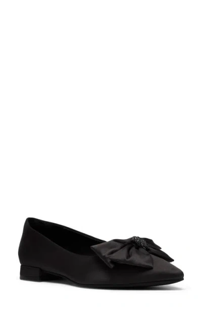Clarksr Clarks(r) Sensa15 Bella Pointed Toe Flat In Black