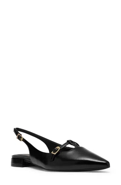 Clarksr Clarks(r) Sensa15 Jane Croc Embossed Slingback Flat In Black Pat