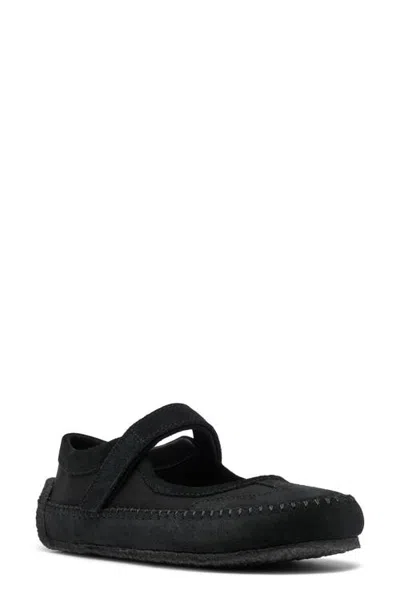 Clarksr Clarks(r) Tor Low Bar Mary Jane Flat In Black Combo Suede