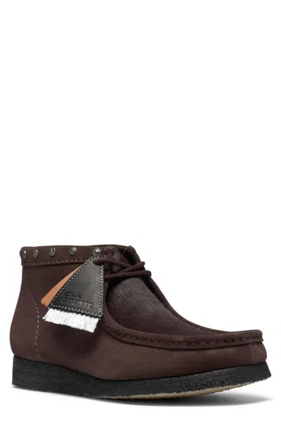 Clarksr Clarks(r) Wallabee Boot In Brown Interest Calf Hair