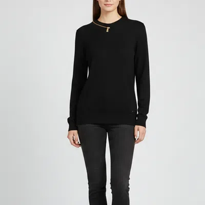 Pre-owned Class By Roberto Cavalli Black Wool Sweatshirt Xl