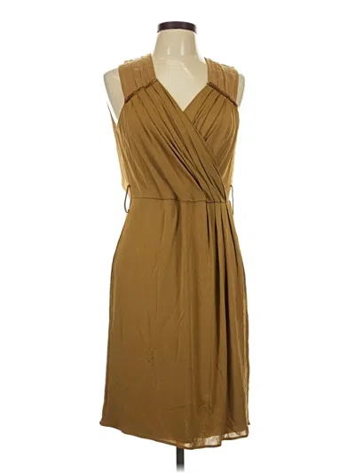 Pre-owned Class Roberto Cavalli Cocktail Dress In Tan