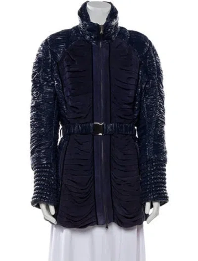 Pre-owned Class Roberto Cavalli Parka In Blue