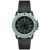 Classic Armani Exchange Men's  Black Dial Watch In Black