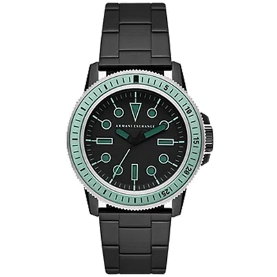 Classic Armani Exchange Men's  Black Dial Watch