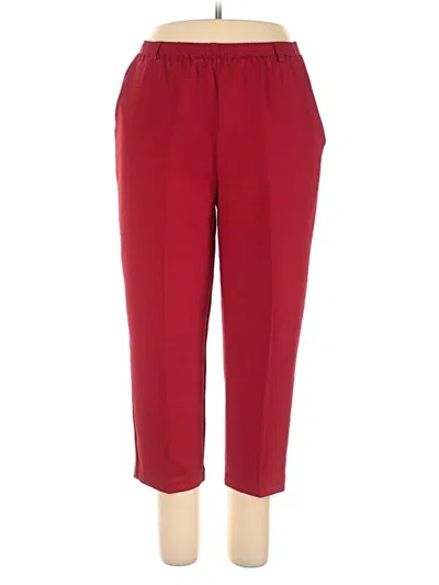 Pre-owned Classic Collection Casual Pants In Red