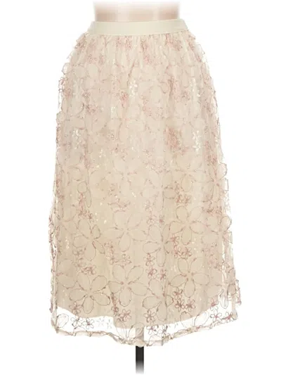 Pre-owned Classic Concepts Formal Skirt In White