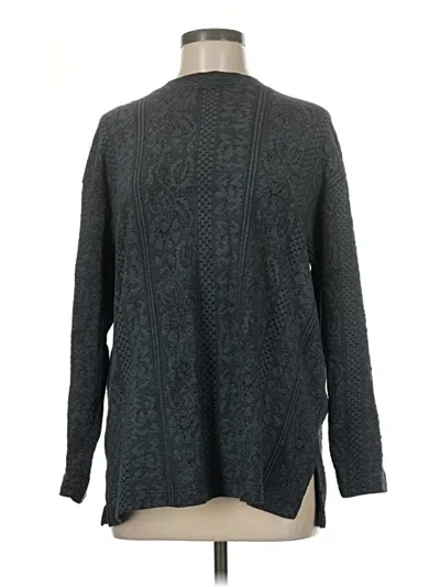 Pre-owned Classic Elements Cardigan Sweater In Gray
