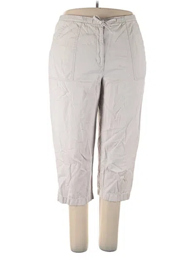 Pre-owned Classic Elements Casual Pants In Gray