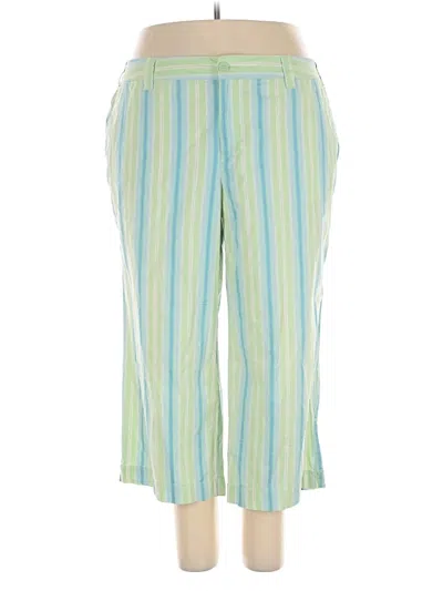 Pre-owned Classic Elements Casual Pants In Green