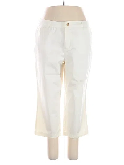 Pre-owned Classic Elements Casual Pants In White