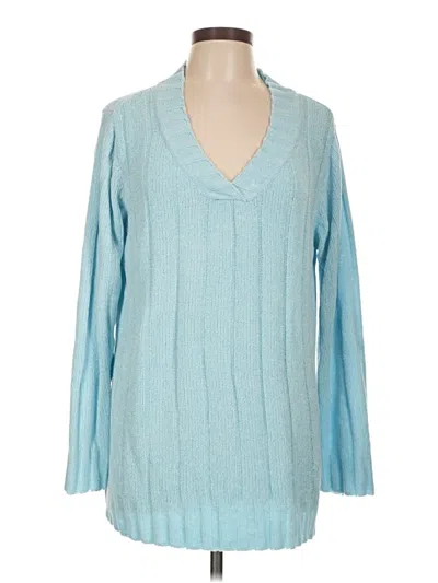 Pre-owned Classic Elements Pullover Sweater In Blue