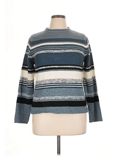 Pre-owned Classic Elements Pullover Sweater In Blue