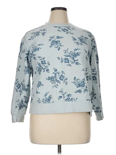 Pre-owned Classic Elements Pullover Sweater In Blue