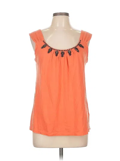 Pre-owned Classic Elements Sleeveless T-shirt In Orange