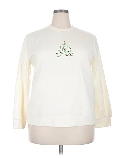 Pre-owned Classic Elements Sweatshirt In White