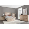 Classic Home Adelaide Solid Mango Wood Bed In Multi