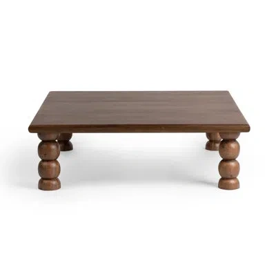 Classic Home Adir Mango Wood Coffee Table In Brown