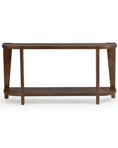 Classic Home Alenna Mango Wood Console Table In Brown