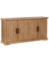 Classic Home Allegra 4-door Reclaimed Pine Wood Buffet Sideboard