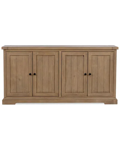 Classic Home Allegra 4-door Reclaimed Pine Wood Buffet Sideboard