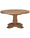 Classic Home Allegra 55in Reclaimed Pine Round Dining Table