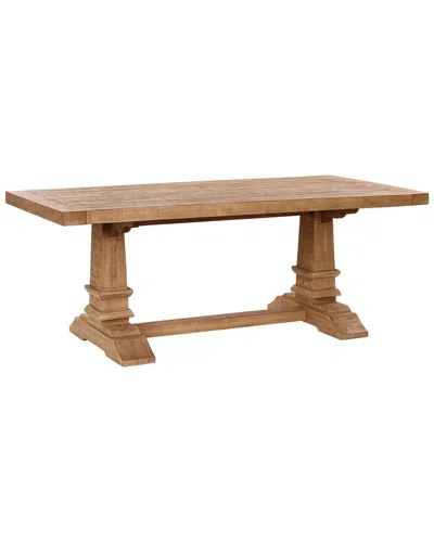 Classic Home Allegra 78in Reclaimed Pine Wood Dining Table