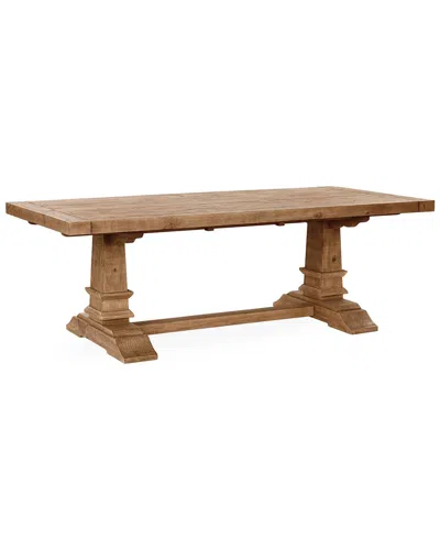 CLASSIC HOME CLASSIC HOME ALLEGRA EXTENDABLE RECLAIMED PINE WOOD DINING TABLE TOP