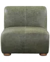 CLASSIC HOME CLASSIC HOME ARCADIA LEATHER ACCENT CHAIR