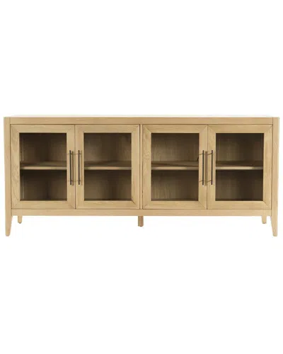 Classic Home Beechgrove Four Door Sideboard In Brown