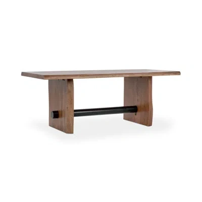 Classic Home Brinton Acacia Wood Dining Table In Brown Wood