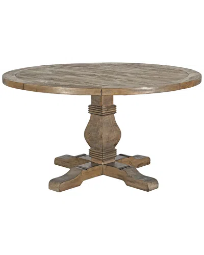 Classic Home By Kosas Home Quincy Reclaimed Pine Round Dining Table