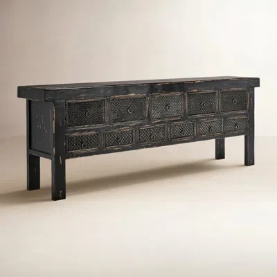 Classic Home Console 11 Tiroirs Lahey In Black