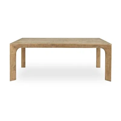 Classic Home Crest Wood Dining Table In Brown