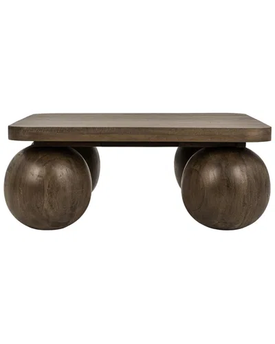Classic Home Delyla Mango Coffee Table In Brown
