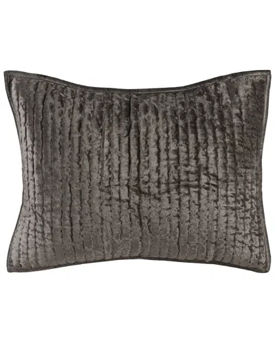 Classic Home Dimitry Velvet Sham In Brown