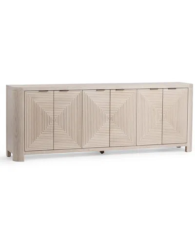 Classic Home Elina Wood Sideboard In Brown