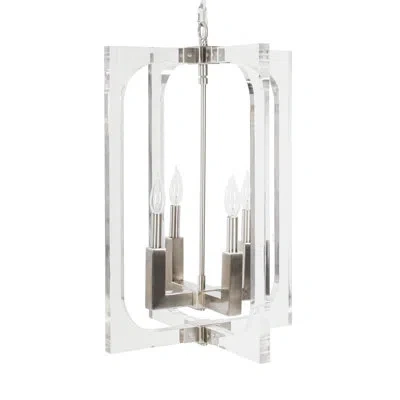 Classic Home Ellison Chandelier In Silver