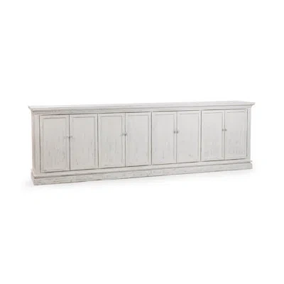 Classic Home Elmer 8-door Reclaimed Pinde Sideboard Buffet In Gray
