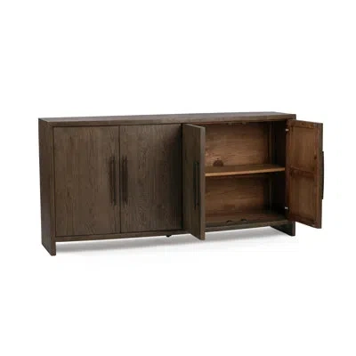 Classic Home Estelle Wood Sideboard In Brown