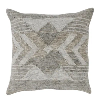 Classic Home Geometric Performance Weather Resistant Throw Pillow