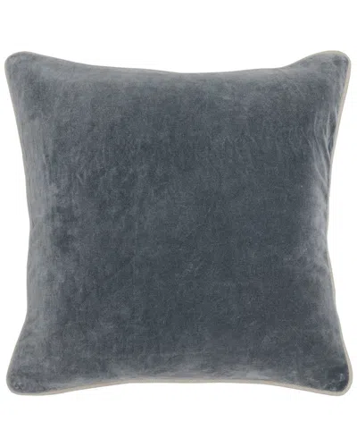 Classic Home Harriet Velvet 18in Square Pillow