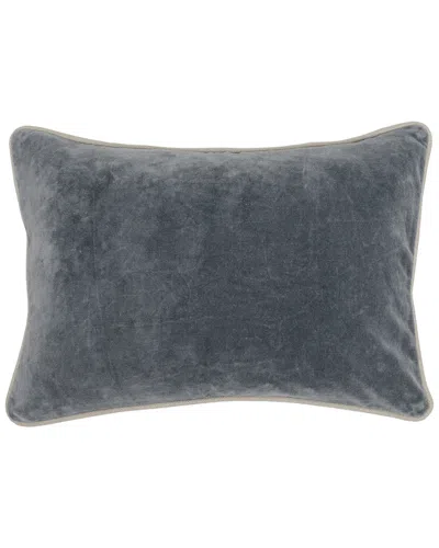 Classic Home Harriet Velvet Rectangular Pillow