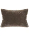 Classic Home Harriet Velvet Rectangular Throw Pillow