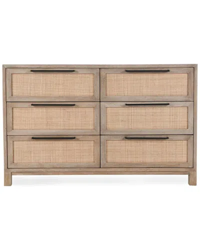 Classic Home Jensen 54in Six-drawer Mango Wood Dresser In Brown